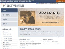 Tablet Screenshot of noweprzymierze.pl